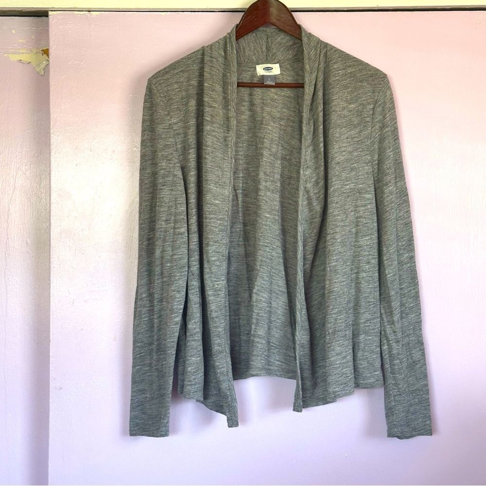 Old Navy Woman’s Cardigan Sz L Grey